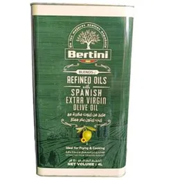 Bertini 4L Blends of Refined oils AND Spanish EXTRA Virgin Olive oil