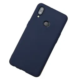 Samsung A10E Hard Silicon Cover 2MM Blue Colour, 2MM Hard Silicon Back Cover for Samsung Galaxy A10E, Durable Phone Case, Hard Silicon Cover