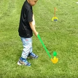 Kids Floor Hockey Stick Set - 20' Youth Indoor Outdoor Toys Sports Starter Set with Plastic Puck and Ball for Toddlers, Children Ages 3-7