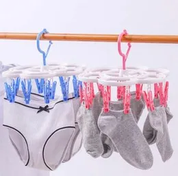 Plastic Clothespin Rack