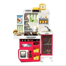 68 PCs Western Kitchen Pretend Play Toys for Kids