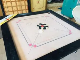 Scan iron wood (palu) 15mm carrom board