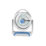 Bright Rechargeable Mini Table Fan BR-66RC 4000mAh Battery LED Light 9 Hours Fan 35 Hours Light Portable USB Power Cut