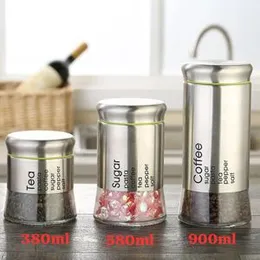 Set Of 3 Glass Storage Container Set