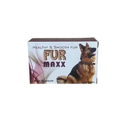 Greenvet Fur Maxx â 30 Tablets (Meat Flavour) For Healthy, Smooth & Glossy Fur in Dogs & Cats