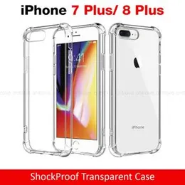 iPhone 7 Plus/ 8 Plus Transparent Shockproof ThickBallon Case - Clear TPU Bumper Case For iPhone 7 Plus, 8 Plus Back Cover Premium Quality Anti ShockÂ