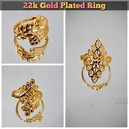 Ring 22k Gold Plated â Elegant Finish | Fashion Jewelry for Women