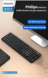 Philips K103 Wireless Slim Keyboard