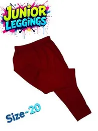 Junior Leggings â 8" & 7" Waist | Cotton | Size 20 | 20" Length
