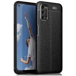Oppo A52 Luxury leather Auto Focus back cover for Oppo A52