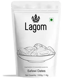 Lagom Omani Dates 500g | All Natural | No Preservatives | No Added Sugar | Gluten Free | Vegan | Plant Based | Non GMO | Dates Dry Fruits | Khajur | K