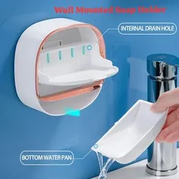 Wall mounted soap holder