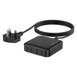 Recci RC39 100W Gan Desktop Charger Black