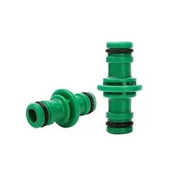 Garden hose connector two-way durable, model YH-19050, for efficient water flow management