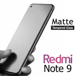Redmi Note 9 Stylish Full Cover Matte Texture MTB tempered Glass Protector Frosted Glass for Xiaomi Mi Redmi Note 9