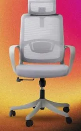 NEW Arrival Fashionable  HIGH  back Grey   mesh chair