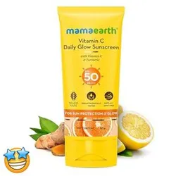 mamaearth Vitamin C Daily Glow Sunscreen