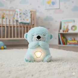 Plush Breathing Teddy Bear