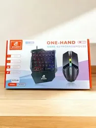 One-Hand Game Keyboard & Mouse Combo
