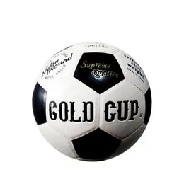 Gold Cup Football Foot Ball Soccer Brand White Black Genuine Quality - Official Size 5 Sanabil Sanaabil Sports
