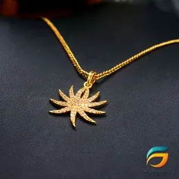 Gold Plated Chain Guaranteed 18/24 inch Chain with Pendant Necklace for Ladies & Girl.