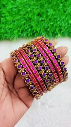 clip stone Handmade bangle