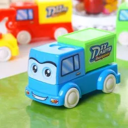 1pc Random DIY Cartoon Truck Pencil Sharpener.