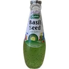 Sprinkle Basil Seed Drink Kiwi Flavor 250ml â Refreshing Healthy Fruit Beverage