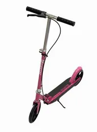 Kick Scooter for Kids & Adults (Ages 7+) Foldable | 2 Big Wheels | Max Load 100kg | Disc Brake | Dual Shock Absorption