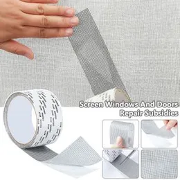 Window Net Anti-Mosquito Mesh Sticky Wires Patch Repair Tape Screen Window Door Mosquito Net Patch Repair Broken Hole