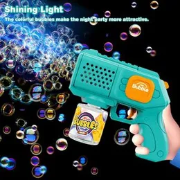 Panamalar Bubble Gun for Kids, Automatic Soap Bubble Machine 10000+ Bubbles/Min, Portable Bubble Blower with Lights, 90ml Bubble Solution.