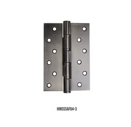 SAFECO SS HINGES 6 x 4 x 3MM 4BB # 202 AB