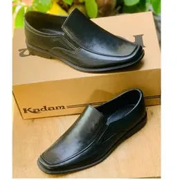 mens Rubber Shoe -kadam Black Waterproof