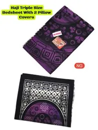 Haji Large Triple Size Bedsheet with Pillow Covers â Elegant Design