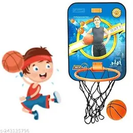 kids basketball net with ball