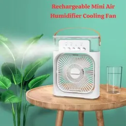 Rechargeable Mini Air Humidifier & Fan