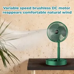 Portable Table Fan Mini USB Charging Rechargeable Green Super Fan