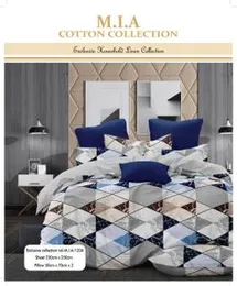 M.I.A High-Quality 3D Double Bedsheet & 2 Pillow Covers