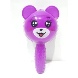 1pc Elastic Glow Hair Ball Vent Ball Croquet Child Soft Rubber Toy Cartoon LED Light Up Glowing Hair Flash Ball Baby Elastic Toy