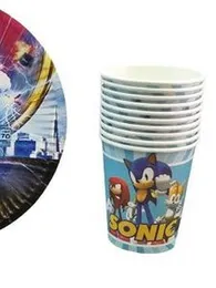 Birthday Decoration Sonic Balloon set With Banner Sonic Theme Full Set
