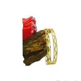 Gold Plated Guarantee Infinite in Line Bangle for Women Fashion Jewelry Gift.