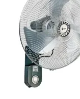 Orient Electric Tornado Wall II 450mm Wall Fan - 90W 1325 RPM 6600 mÂ³/hr Air Delivery 3 Metal Blades Chrome Finish