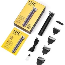 HTC AT-115 Fully Metal Body Professional Mens T- Blade Zero Cutting Hair Trimmer