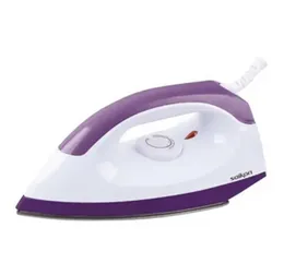 Saikon Dry Iron SKI-3577 0.9kg Non-Stick Soleplate Rotary Dial LED Indicator Swivel Cord Lightweight Household Ironing