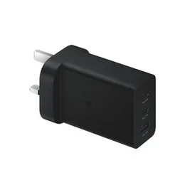 Samsung 65W PD Power Adapter Trio USB-C X 2 Ports USB-A Port and Type-C To C Cable â CN Version