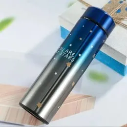 Star Led Temperature Display Insulated - Water Bottle - Smart Vacuum hot and Cold - 500 ml Stainless Steel - Thermos Water, Tea,Coffee & Milk Flask (R