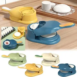 Multicolour 2 In 1 Dumpling Maker, Manual Dumpling Maker Mould, Kitchen Dumpling Making Tool, Fast Easy Dumpling Tool Ravioli Mould Wrapper