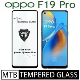 OPPO F19 Pro Branded MTB High Quality Screen Protector Full Glue 9D MTB tempered Glass for OPPO F19 Pro