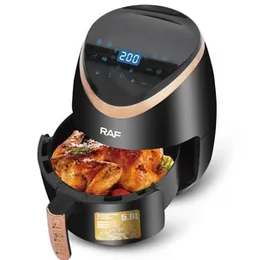 RAF R.5234B Air Fryer 5.8L 1500W - Digital Display 7 Programs 360Â° Air Non-Stick Basket 80-200Â°C Healthy Multi-Function