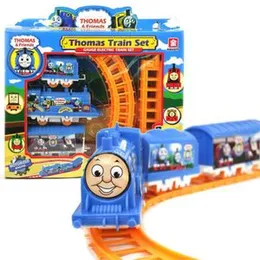 DIY Kids Multi layer Electric battery Train Track Toy